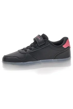 Sneakers nere con luci e dettagli rosa Champion GLW G PS