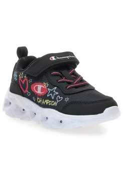 Sneakers nere con luci e stampa colorata Champion Funfair Print G TD Low Cut Shoe