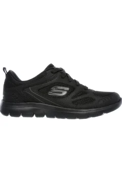 Sneakers Nere Con Memory Foam SKECHERS Summits - Suited