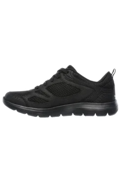 Sneakers Nere Con Memory Foam SKECHERS Summits - Suited