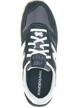 Sneakers Nere Con Pelle Scamosciata New Balance 373