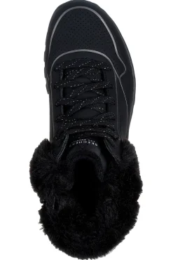 Sneakers nere con pelliccia e dettagli shimmer Skechers UNO RUGGED FALL SHIMMER