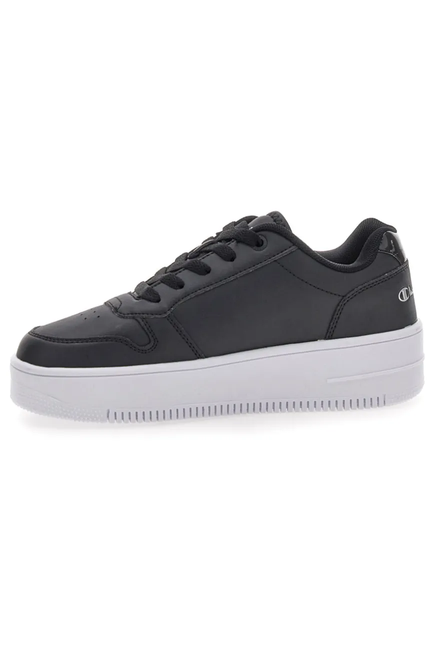 Sneakers Nere Con Platform Nero CHAMPION RD18 PLATFORM GLITTER G GS