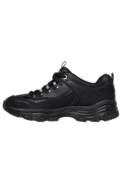 Sneakers Nere con Soletta Memory Foam Skechers Iconic