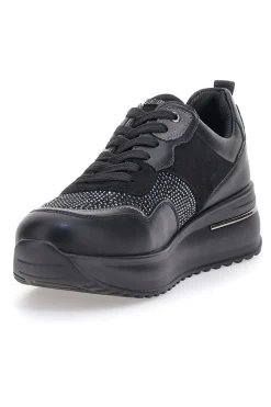 Sneakers Nere con Strass Inblu IN397014