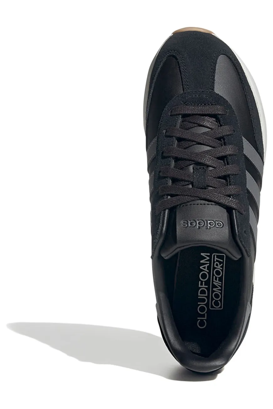 Sneakers nere con strisce grigie e suola ammortizzata Adidas Run 70s 2