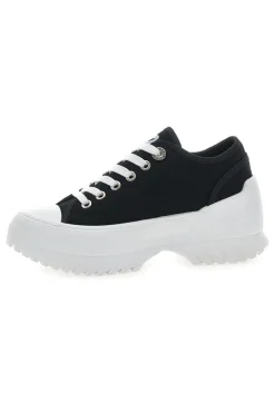 Sneakers Nere Con Suola Platform Bianca FREDDY FY7601