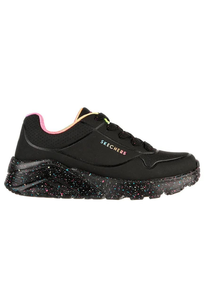 Sneakers nere con suola rainbow speckle Skechers Uno Lite Rainbow Speckle