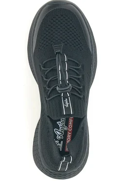 Sneakers Nere con Tomaia in Mesh e Chiusura Elastica AUSTRALIAN AU25W107