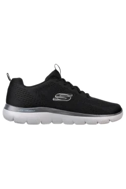 Sneakers Nere con Tomaia in Mesh Skechers Summits - Torre