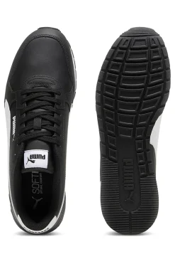 Sneakers Nere con Tomaia in Pelle PUMA ST Runner v4 L