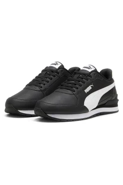 Sneakers Nere con Tomaia in Pelle PUMA ST Runner v4 L