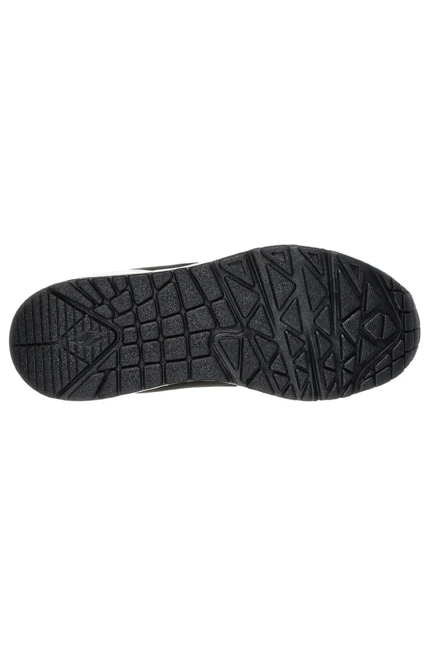 Sneakers Nere Con Zip Laterale Skechers Street Uno Gen1