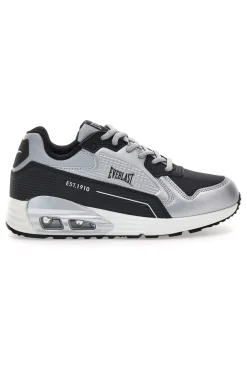 Sneakers nere e argento con fondo effetto air Everlast EV-810