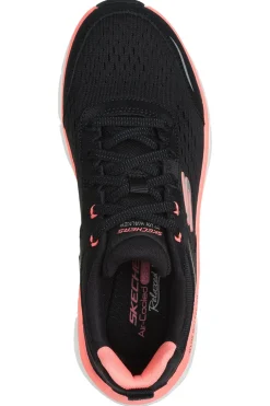 Sneakers Nere e Rosa Skechers D'Lux Walker 2 Daisy Doll