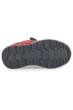 Sneakers nere e rosse con luci Spiderman R1310616S