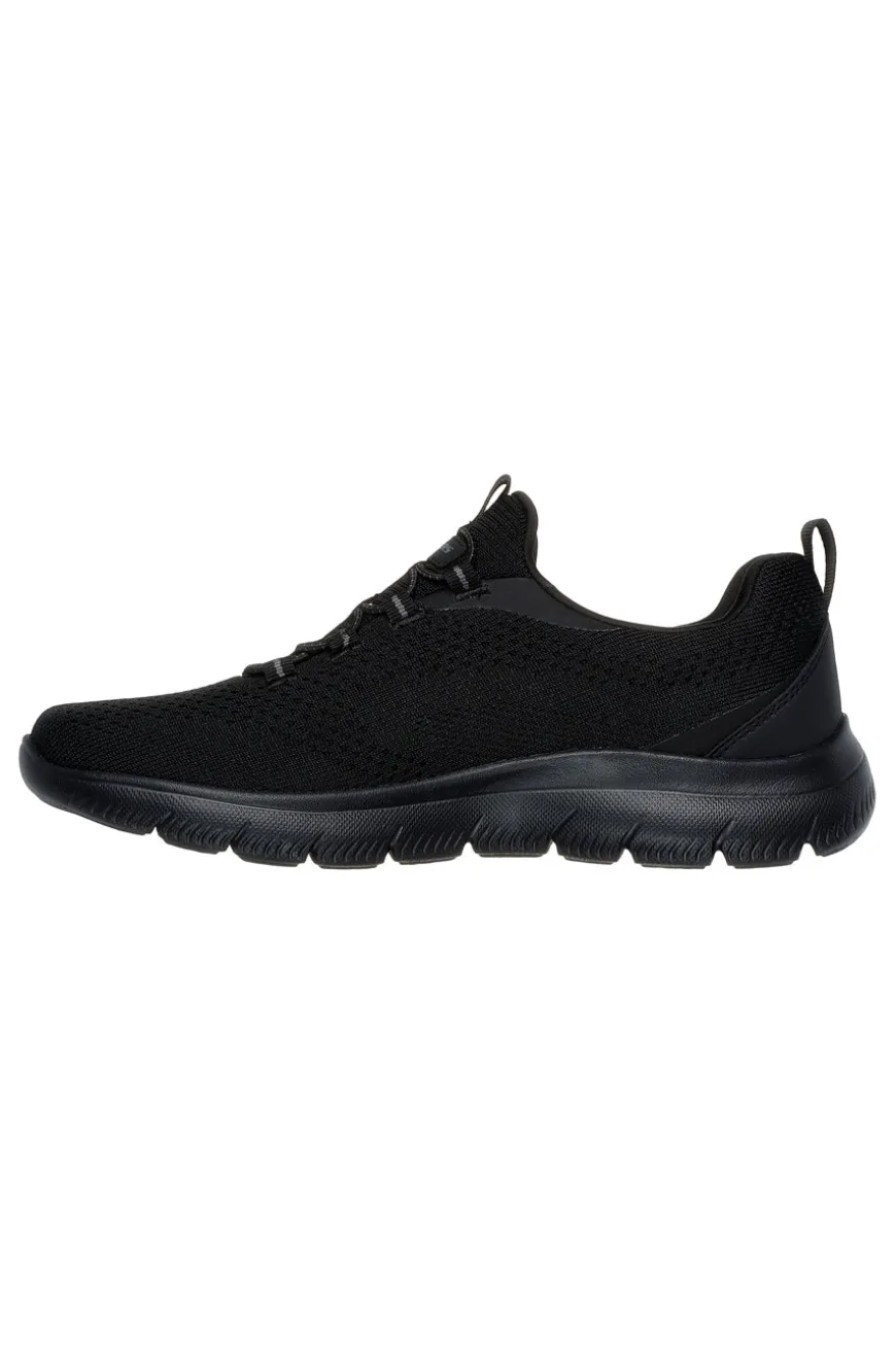 Sneakers nere in knit con memory foam Skechers Summits Tallo