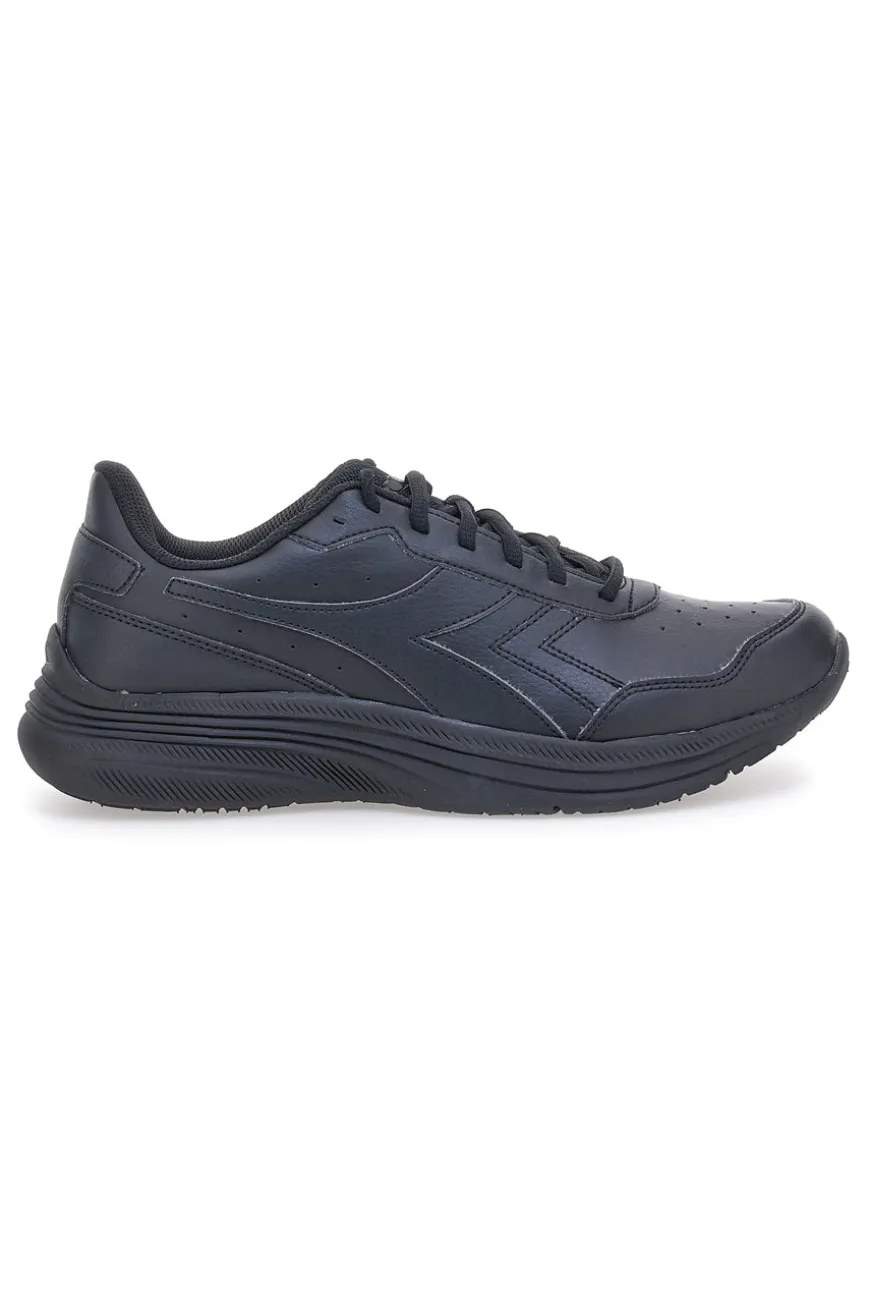 Sneakers nere in materie sintetiche stile basket Diadora Eagle 8 SL