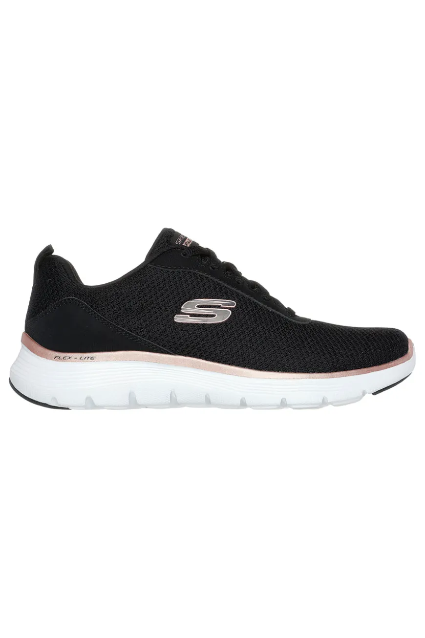 Sneakers nere in mesh con Air-Cooled Memory Foam vegan Skechers R SPORT WOMENS