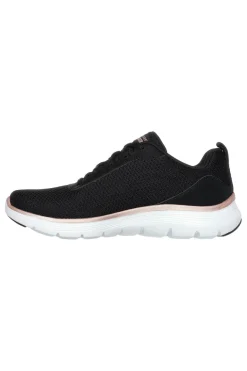 Sneakers nere in mesh con Air-Cooled Memory Foam vegan Skechers R SPORT WOMENS