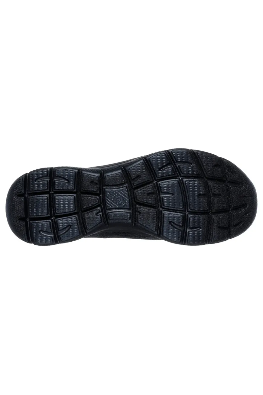 Sneakers nere in mesh con Memory Foam Skechers Summits Fun Flare