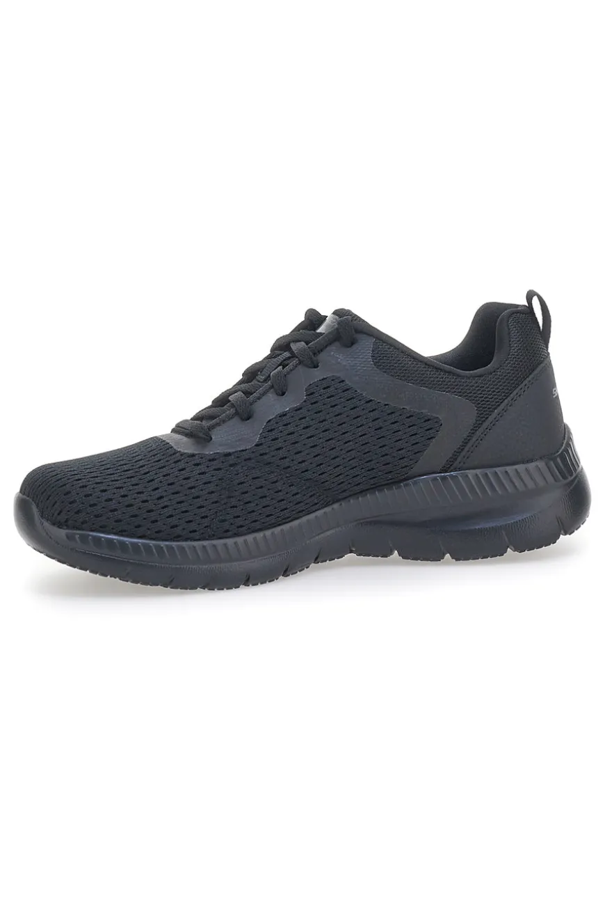 Sneakers nere in mesh con Memory Foam Skechers Bountiful Quick Path
