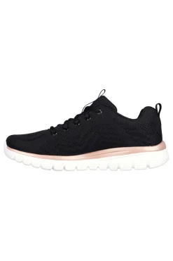 Sneakers nere in mesh con Memory Foam Skechers Graceful Get Connected R-Sport