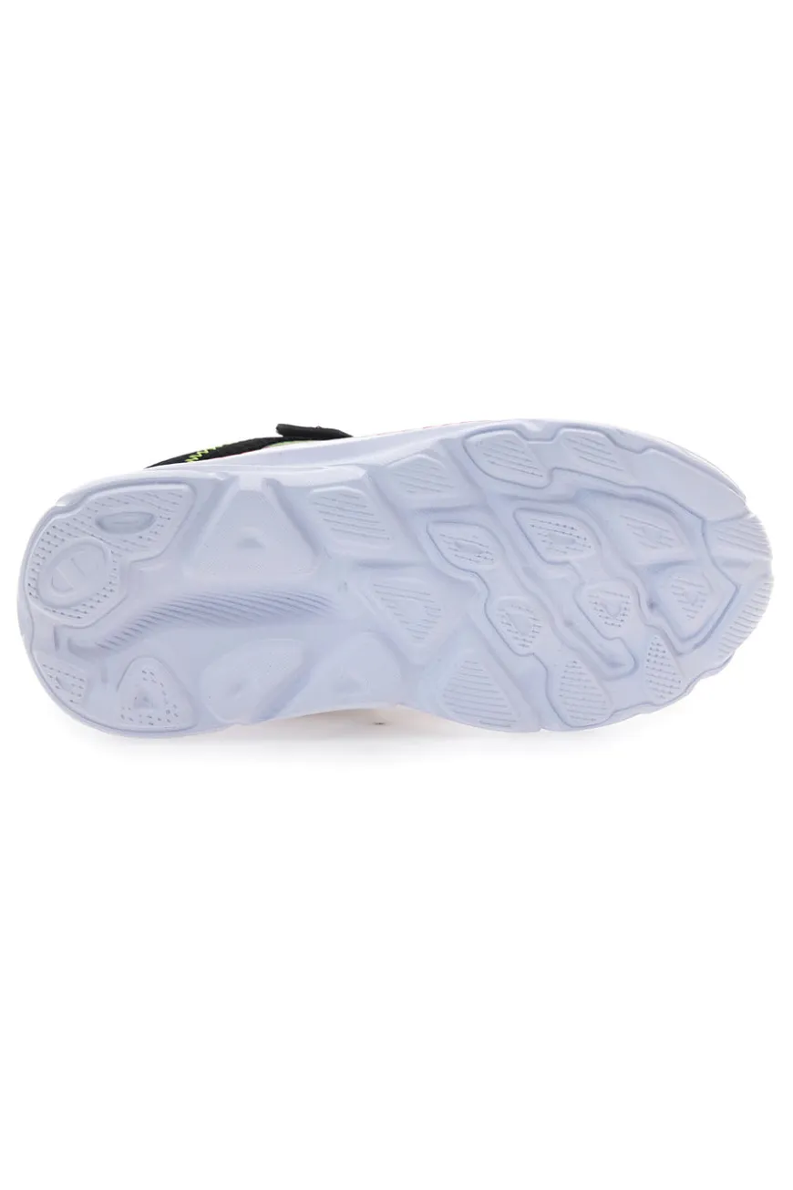 Sneakers nere in mesh con suola chunky e dettagli arancioni Champion HRO J B PS Low Cut
