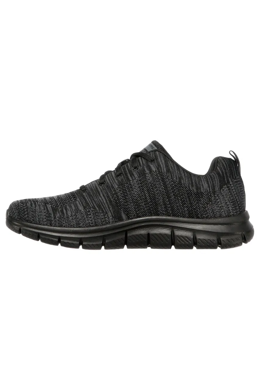 Sneakers nere in mesh knit con Memory Foam Skechers Track Front Runner