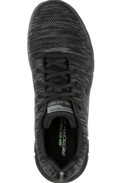 Sneakers nere in mesh knit con Memory Foam Skechers Track Front Runner
