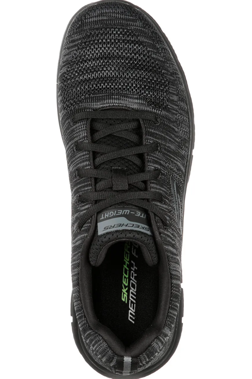 Sneakers nere in mesh knit con Memory Foam Skechers Track Front Runner