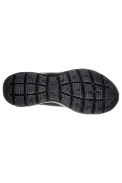Sneakers nere in pelle e mesh con Memory Foam Skechers Summits Suited