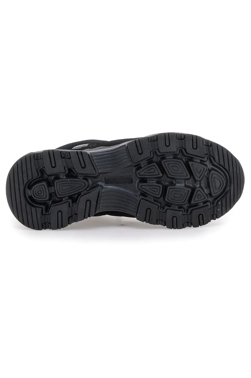 Sneakers nere in pelle e mesh con Memory Foam Skechers I-Conik