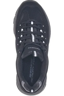 Sneakers nere in pelle e mesh con Memory Foam Skechers I-Conik