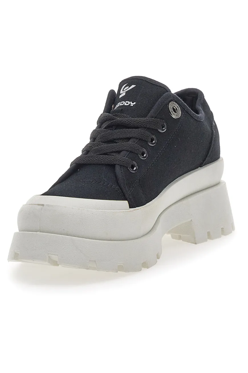 Sneakers Nere Platform da Donna Freddy 7603