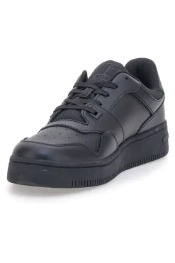 Sneakers nere retro basket in pelle Tommy jeans