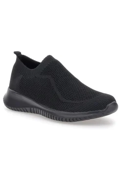 Sneakers Nere Slip-On In Mesh W Max 400