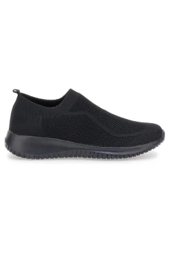 Sneakers Nere Slip-On In Mesh W Max 400