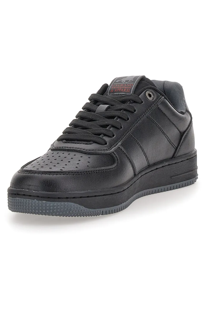 Sneakers Nere U.S Grand Polo Kevin Mid Ltx2