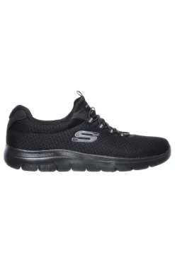 Sneakers Nere Vegan Con Tomaia in Mesh SKECHERS SUMMITS