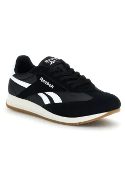 Sneakers nero con inserti in suede e Ortholite Reebok World 70