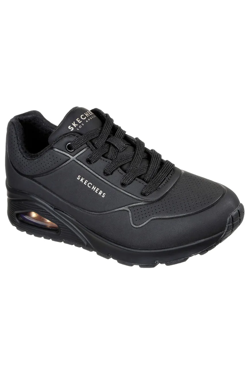 Sneakers nero con suola ammortizzata Skechers Uno Stand On Air