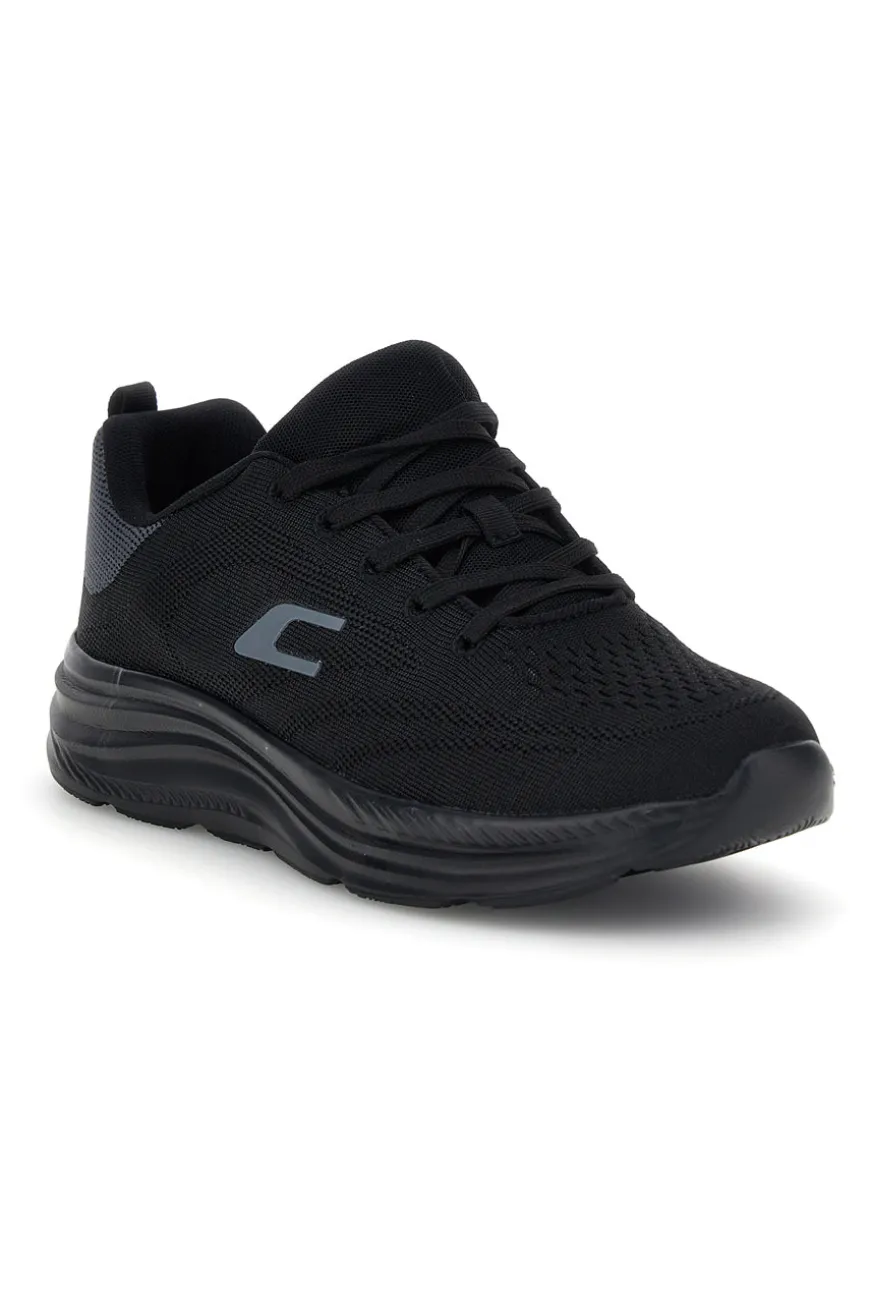 Sneakers nero in tessuto con suoletta Memory System Canguro CA298