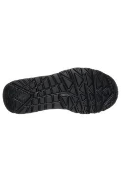 Sneakers nero Memory Foam con zip Skechers Uno Lite Easy Zip