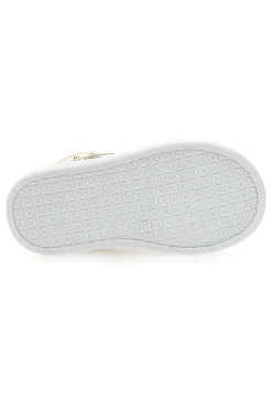 Sneakers oro e bianche con inserti laminati Laura biagiotti AG1770216717