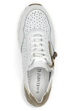 Sneakers Platform Bianche Mio tempo 21464