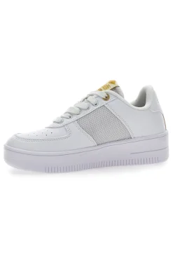 Sneakers Platform Cotton Belt Bipolar Glitter oro
