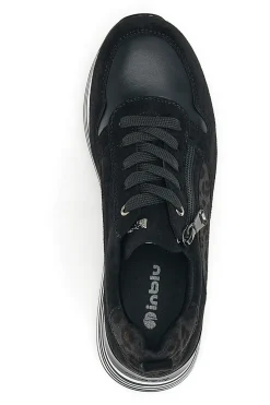 Sneakers Platform Inblu 353 IN Nere