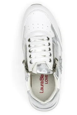 Sneakers Platform Laura Biagiotti 8480 Bianco