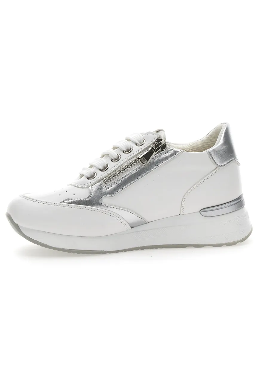 Sneakers Platform Laura Biagiotti 8480 Bianco